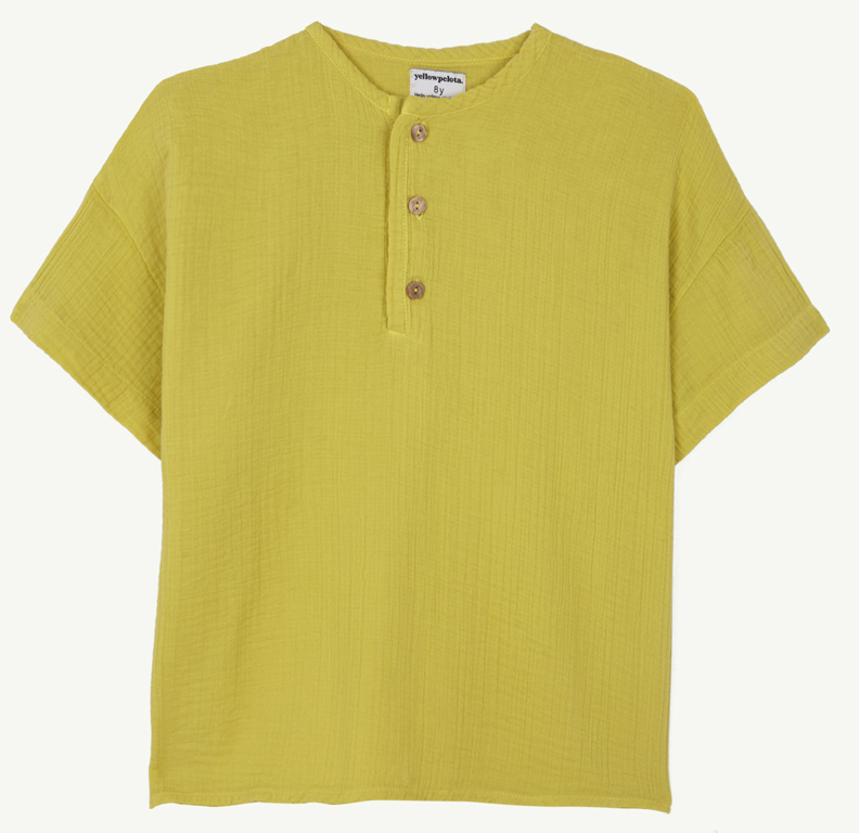                                                                                                                                                                                              Kurta Shirt Yellow 